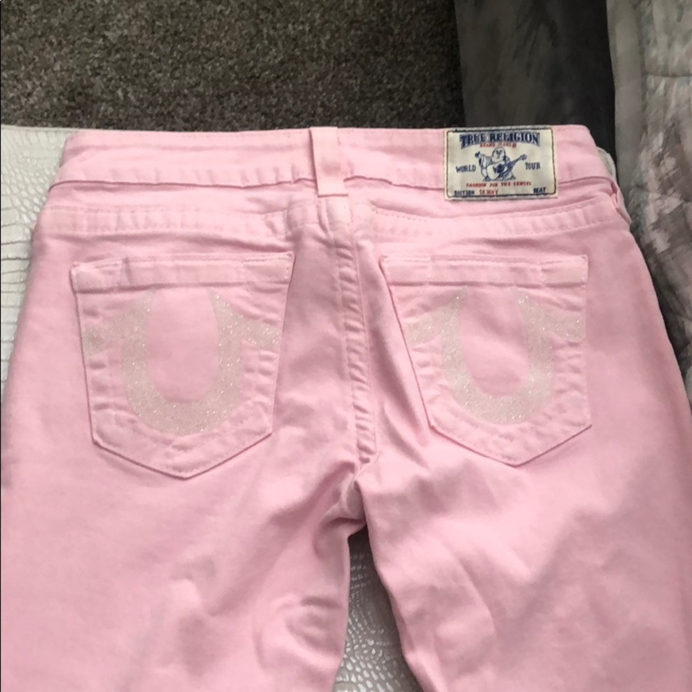 Rare True Religion Jeans Pink. Size 27